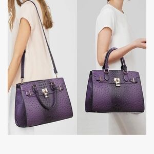 Chic Purple Crossbody Bag